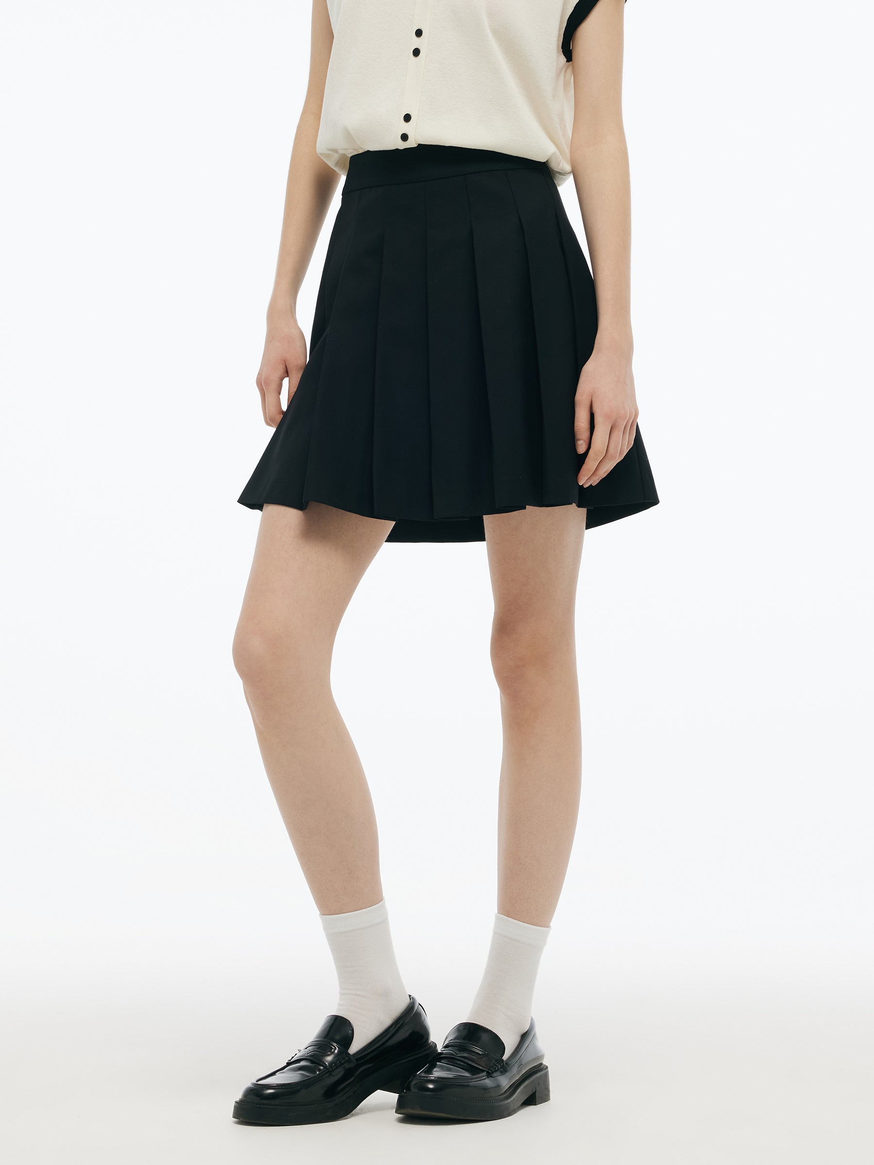 Persora™ | Pleated Mini Skirt