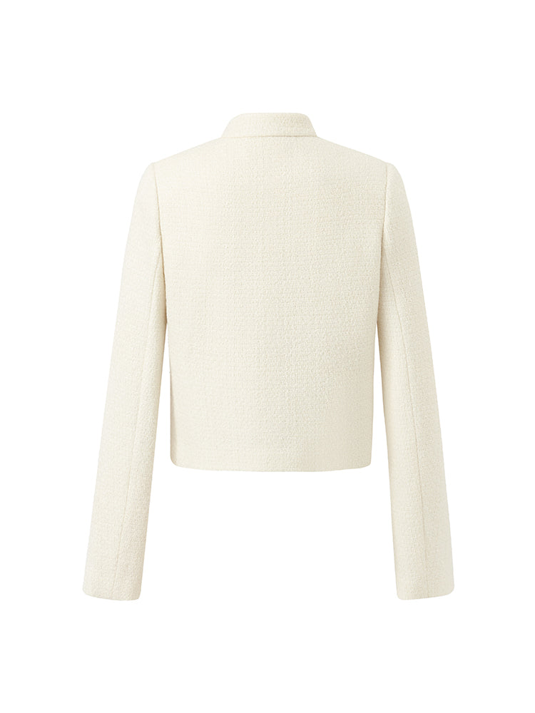 Persora™ | Wool Blend Single-Breasted Jacket