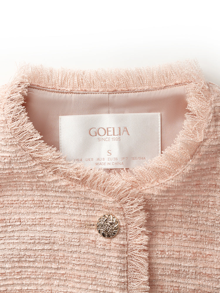 Persora™ | Collarless Crop Jacket