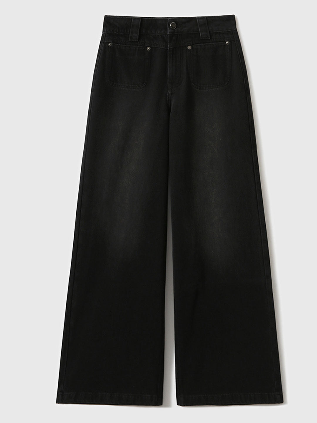 Persora™ | Vintage High Waist Wide Jeans