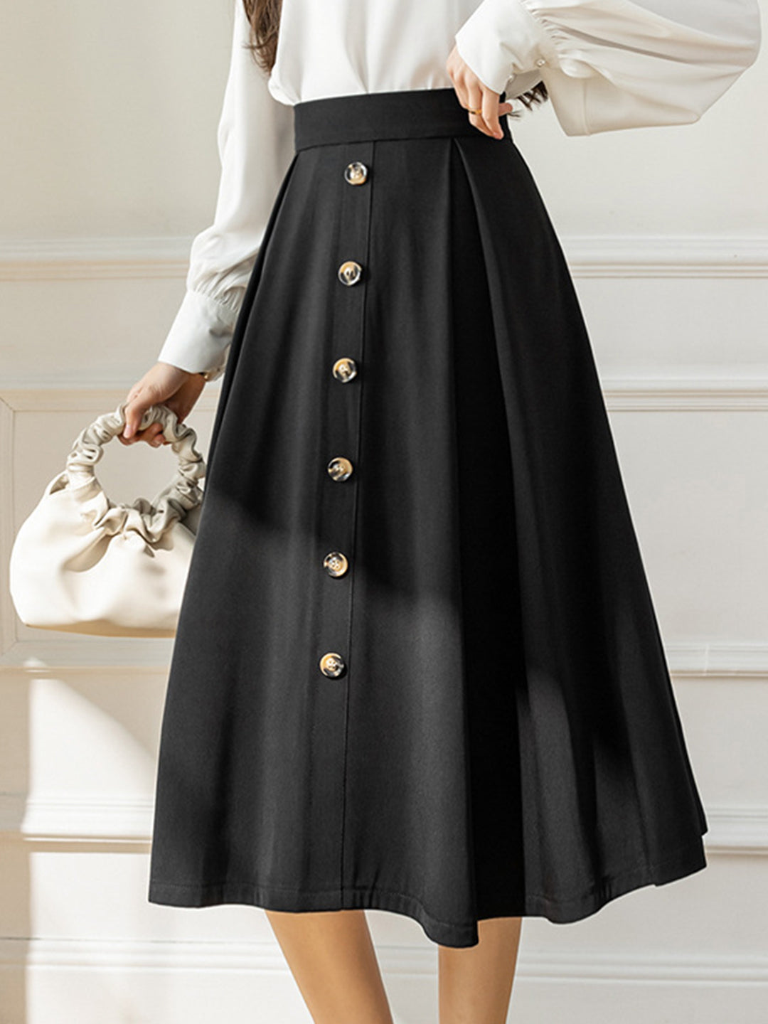 Persora™ | High Waist A-line Skirt