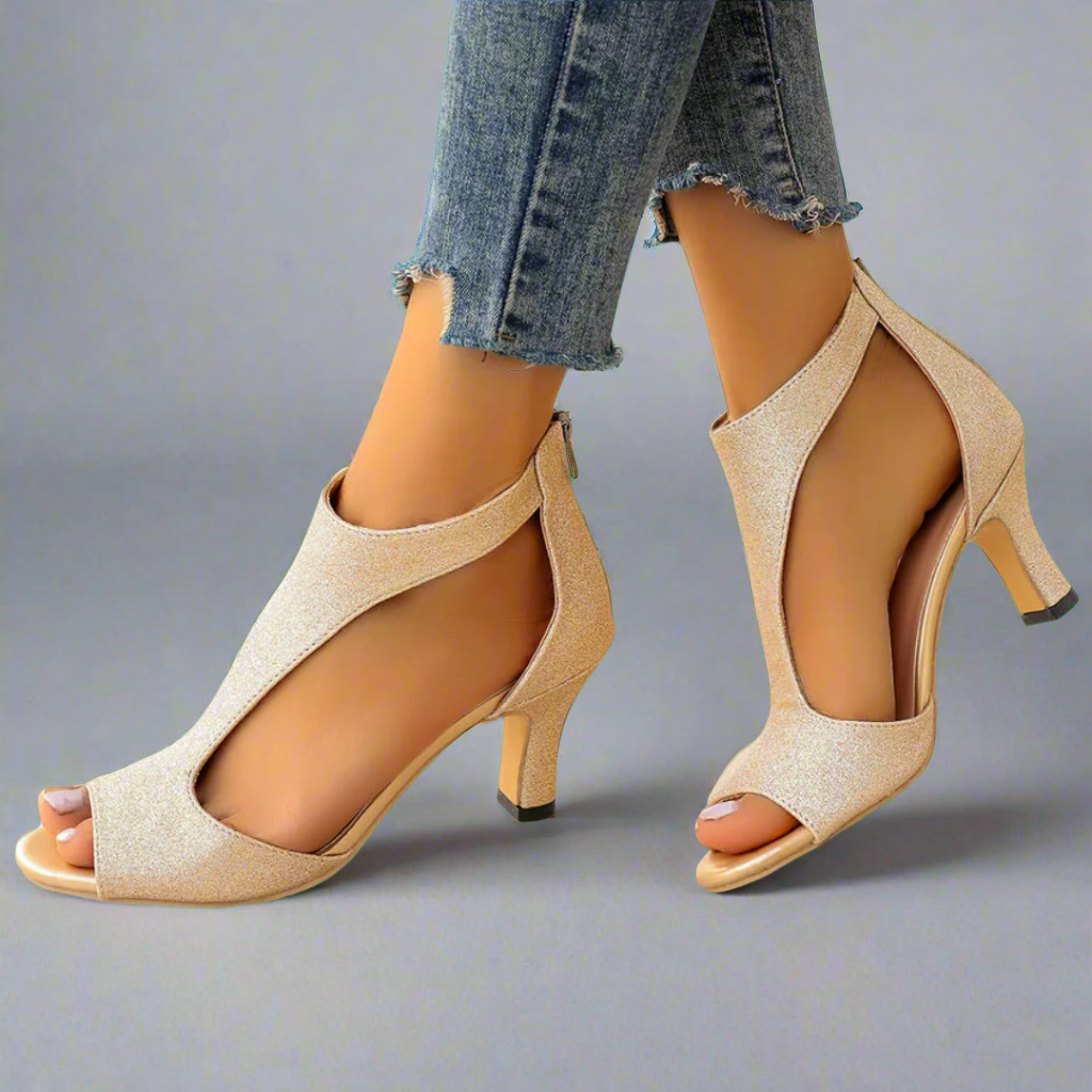 Persora™ | Elegant and Comfortable Heeled Sandals