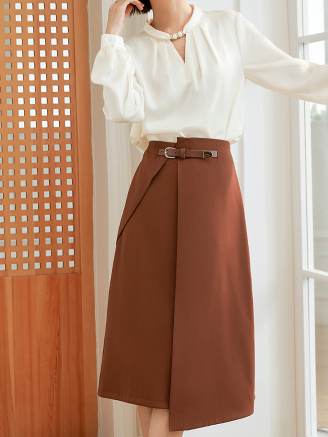 Persora™ | Vintage High Waist Skirt