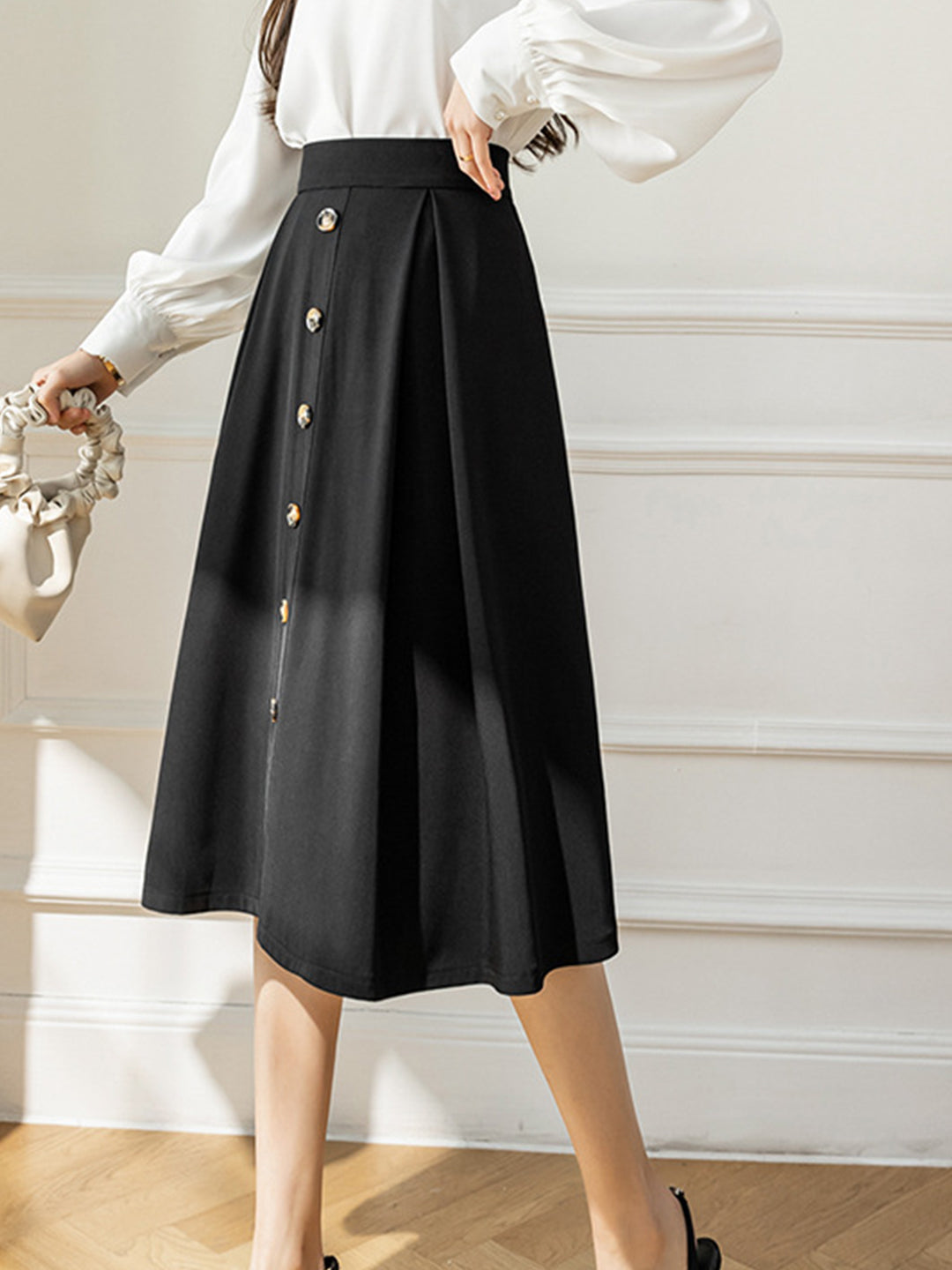 Persora™ | High Waist A-line Skirt