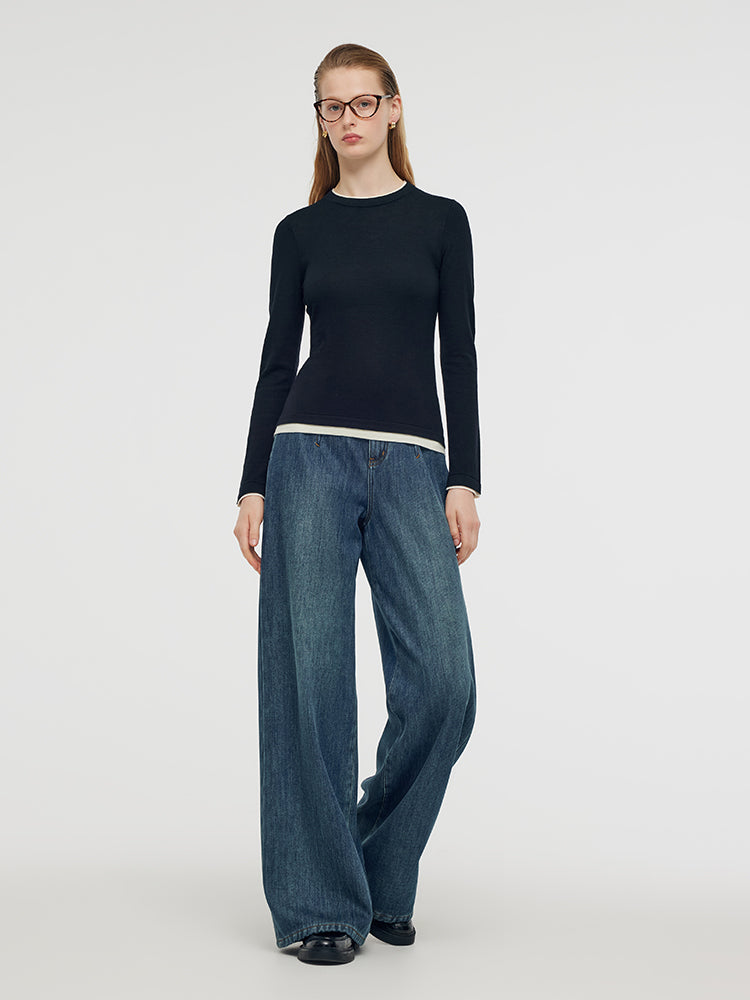 Persora™ | Wool Knit Top