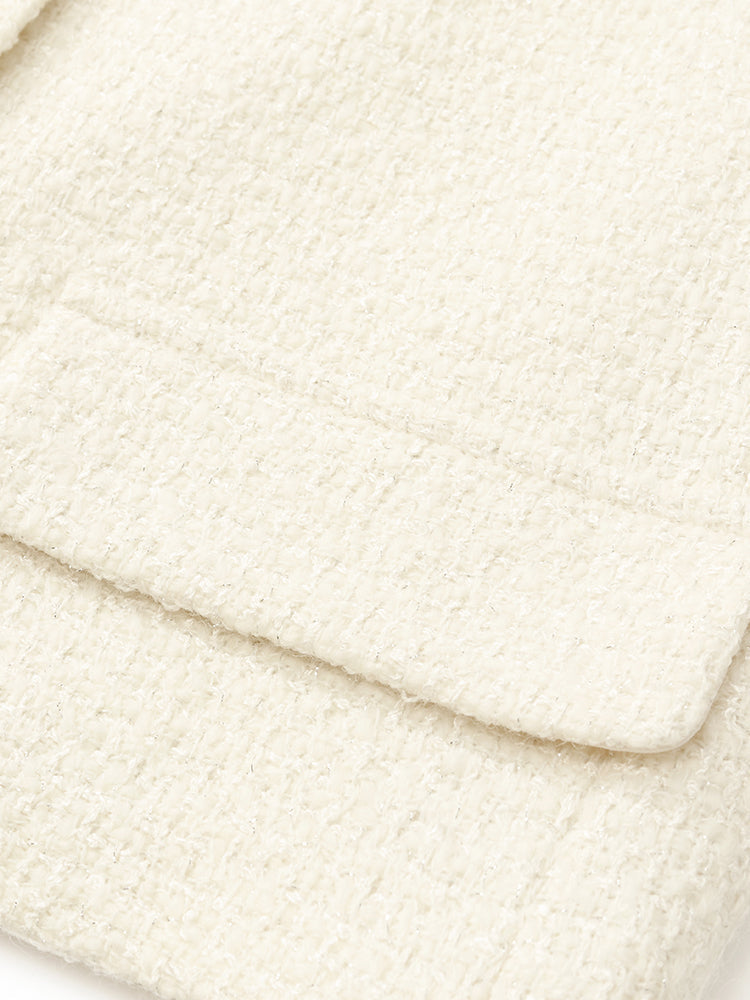 Persora™ | Wool Blend Single-Breasted Jacket