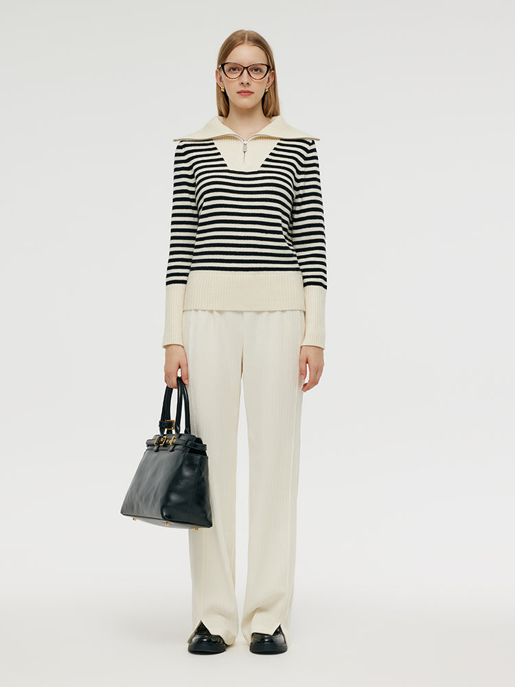 Persora™ | Half-Zip Women Knit Top