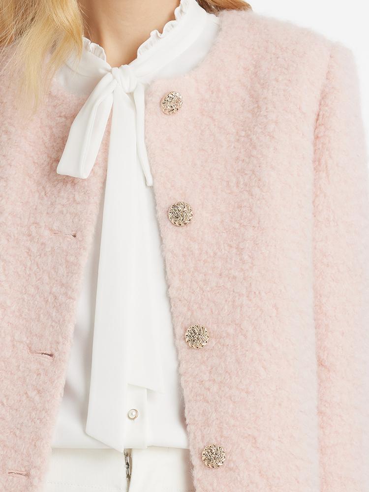 Persora™ | Wool-Blend Crop Jacket