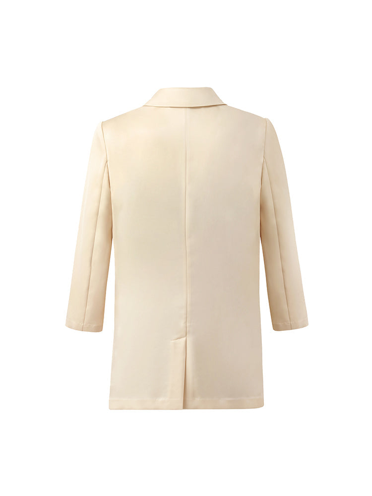 Persora™ | Acetate One Button Blazer