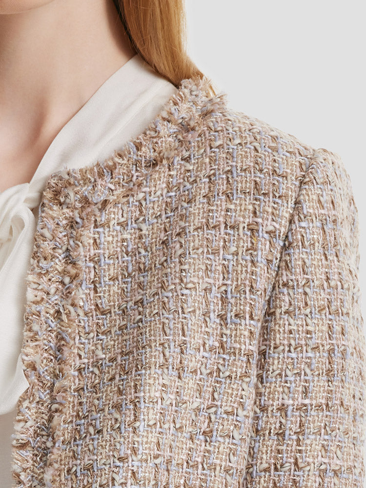 Persora™ | Frayed Crop Jacket