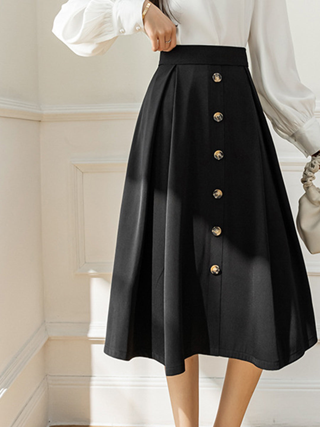 Persora™ | High Waist A-line Skirt