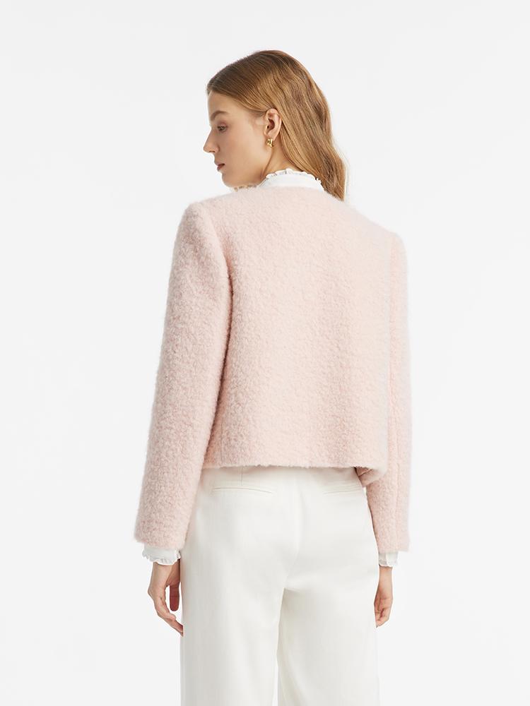 Persora™ | Wool-Blend Crop Jacket