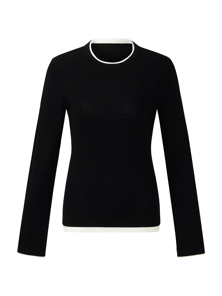 Persora™ | Wool Knit Top