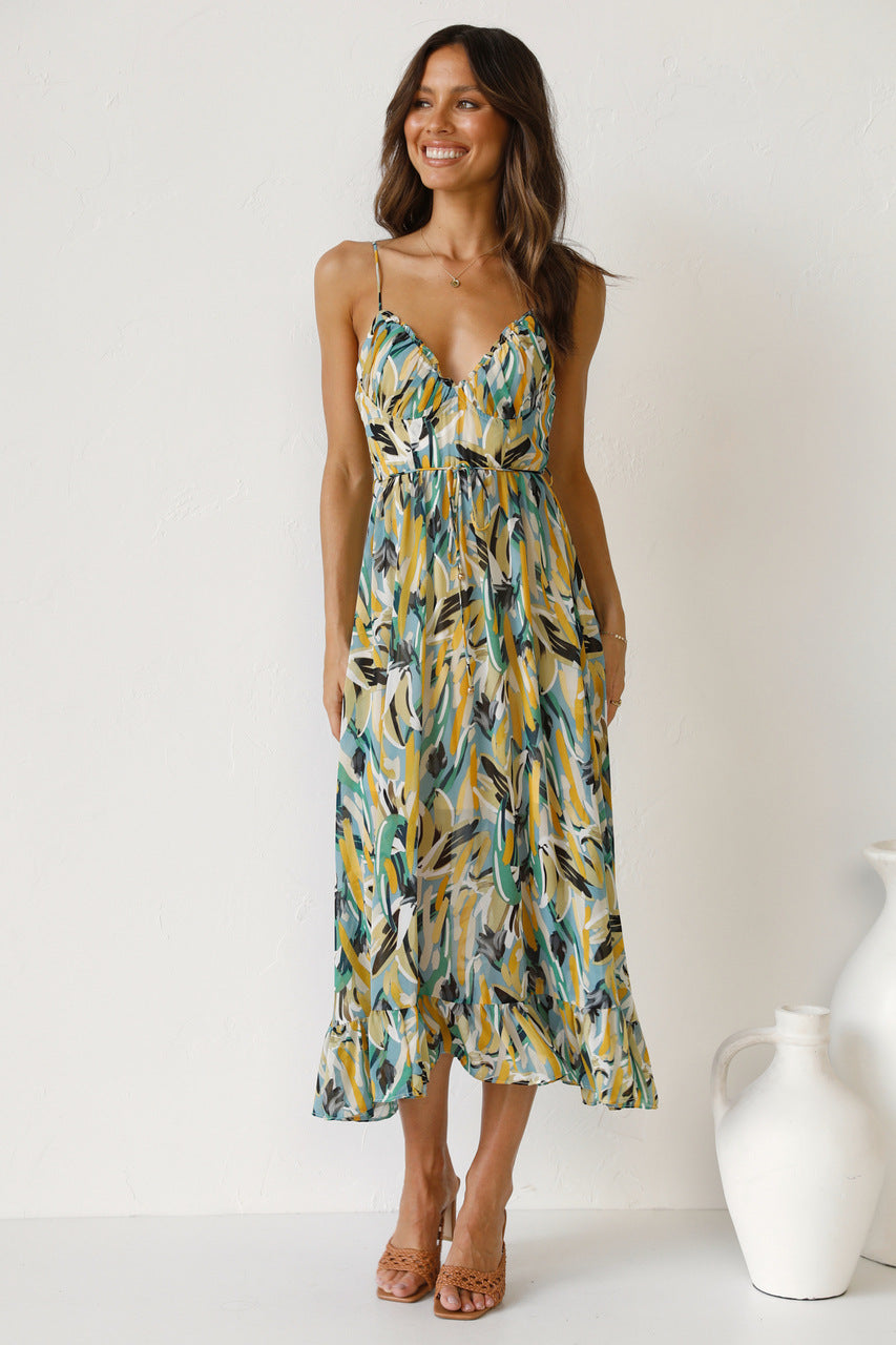 Persora™ | Vibrant Bliss Midi Dress