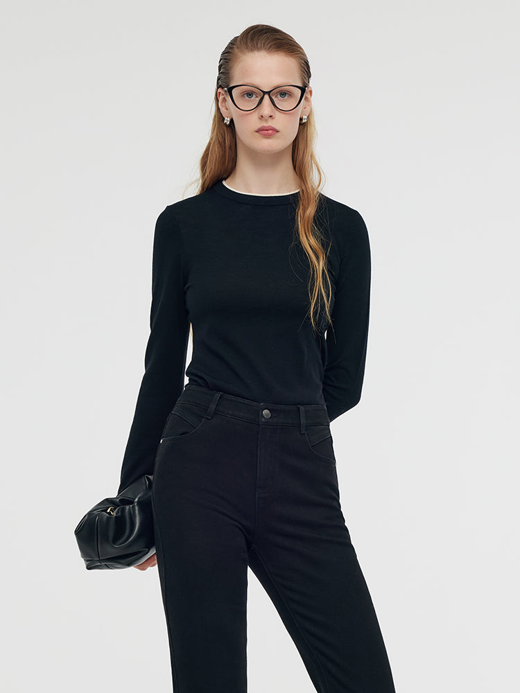 Persora™ | Wool Knit Top