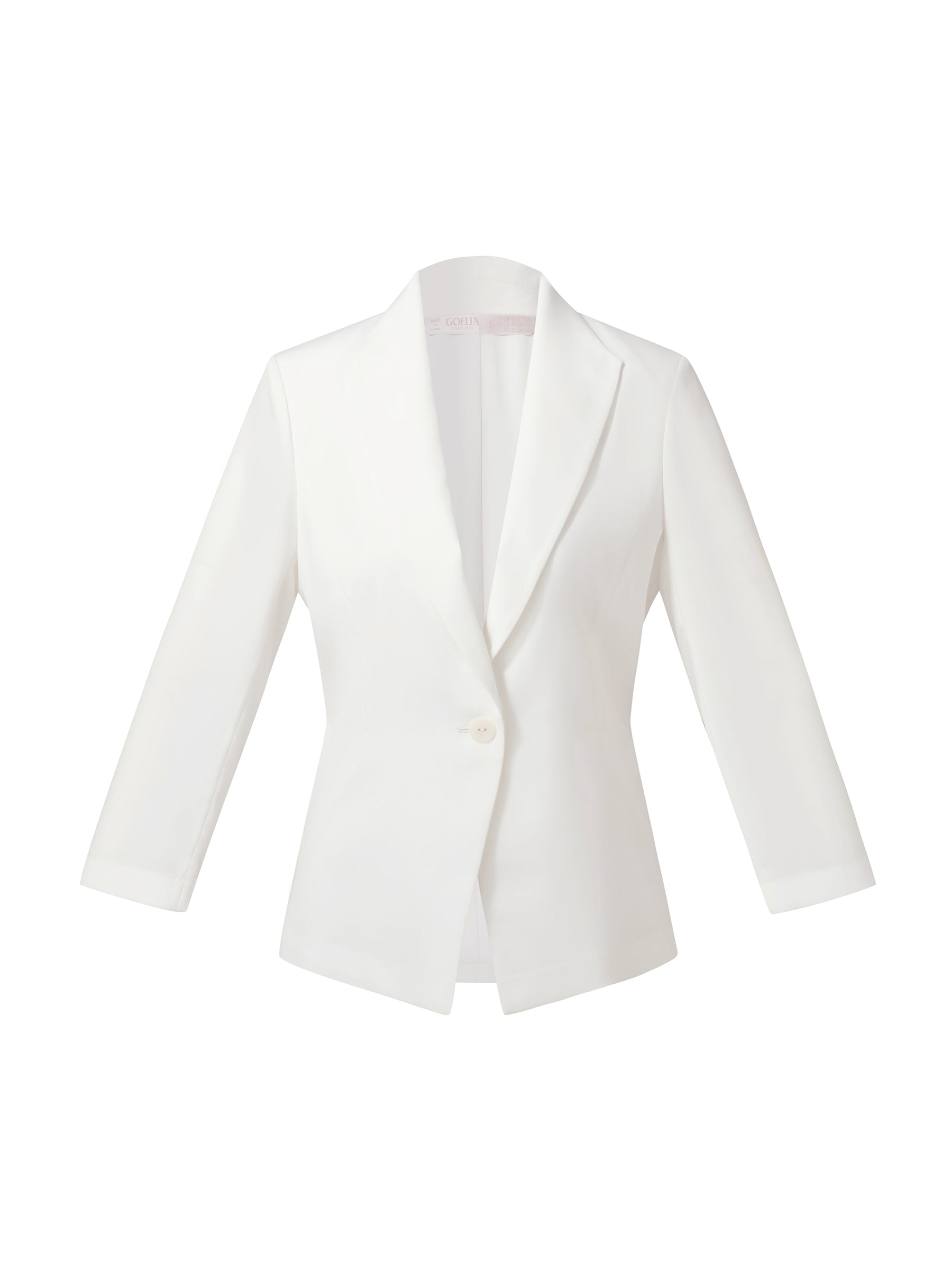 Persora™ | Triacetate Blend Gathered Waist Blazer