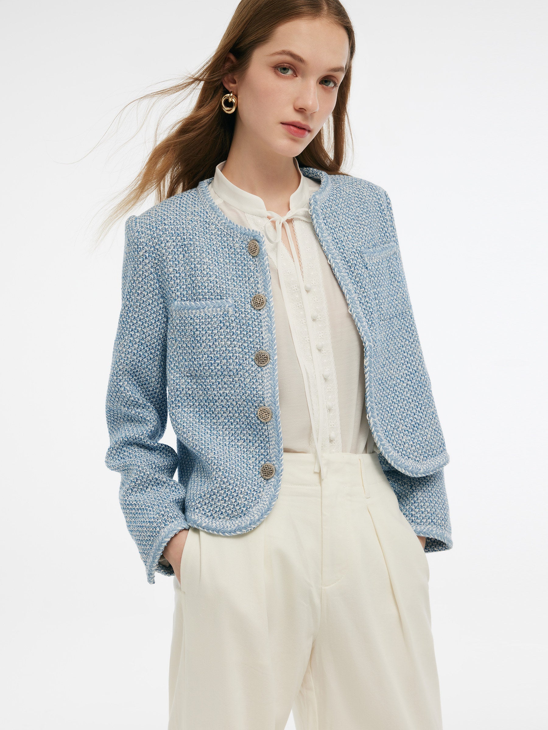 Persora™ | Round Neck Jacket