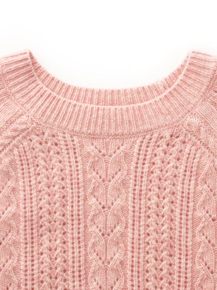 Persora™ | Wool Blend Cable Knit Sweater