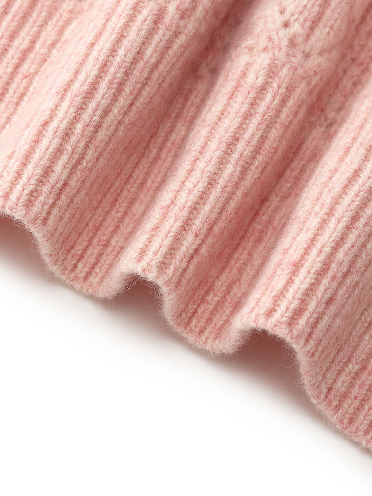 Persora™ | Wool Blend Cable Knit Sweater