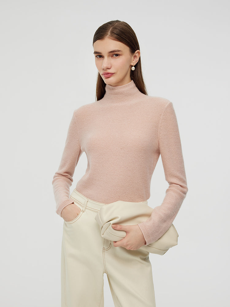 Persora™ | Cashmere Blend Sequins Sweater