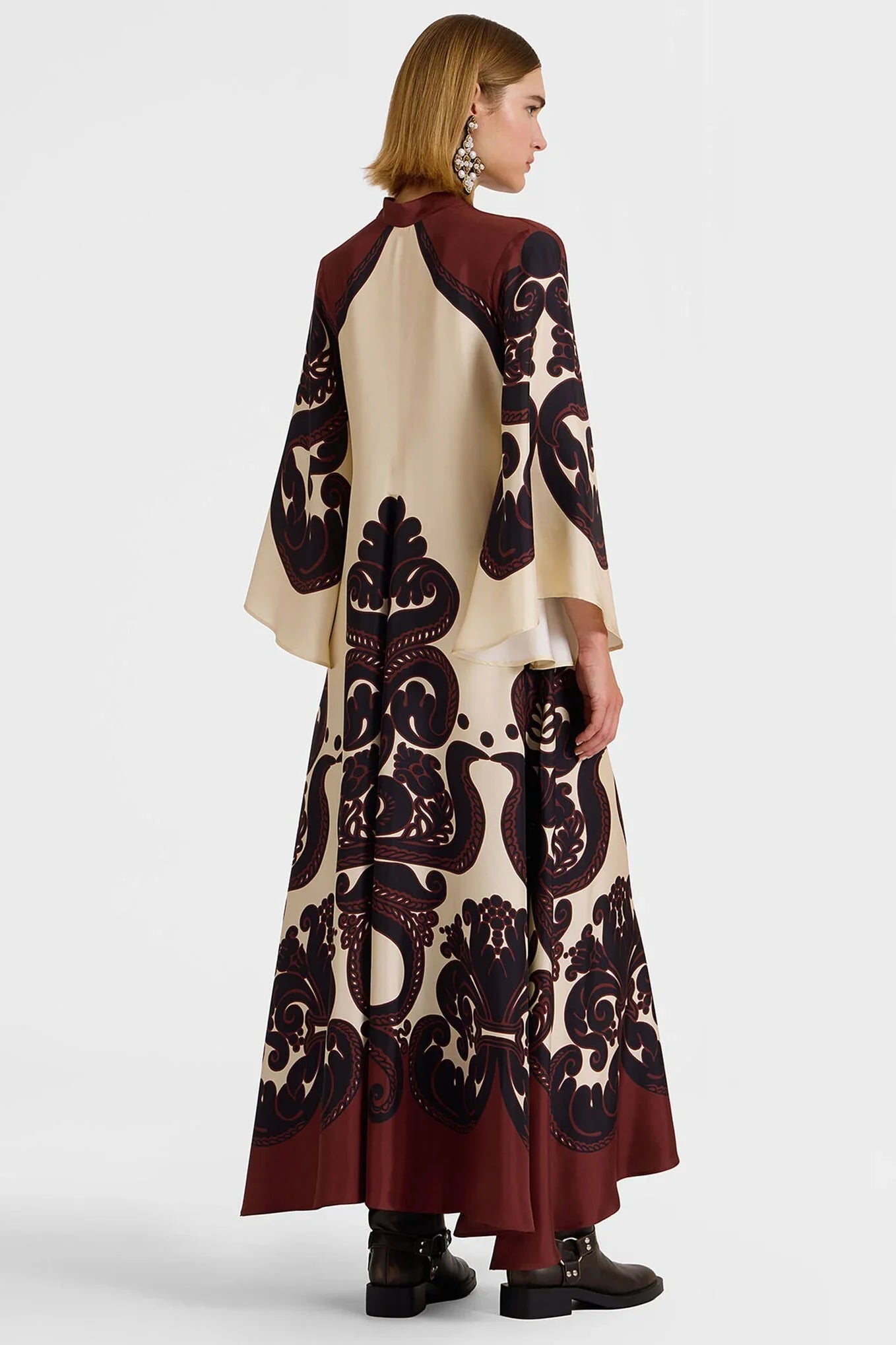 Persora™ | Grenadilla Bloom Satin Gown