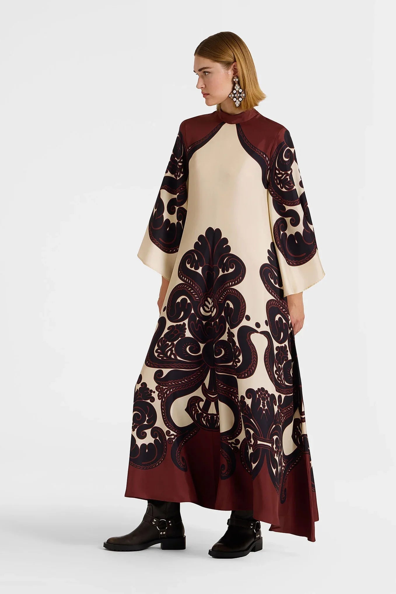 Persora™ | Grenadilla Bloom Satin Gown