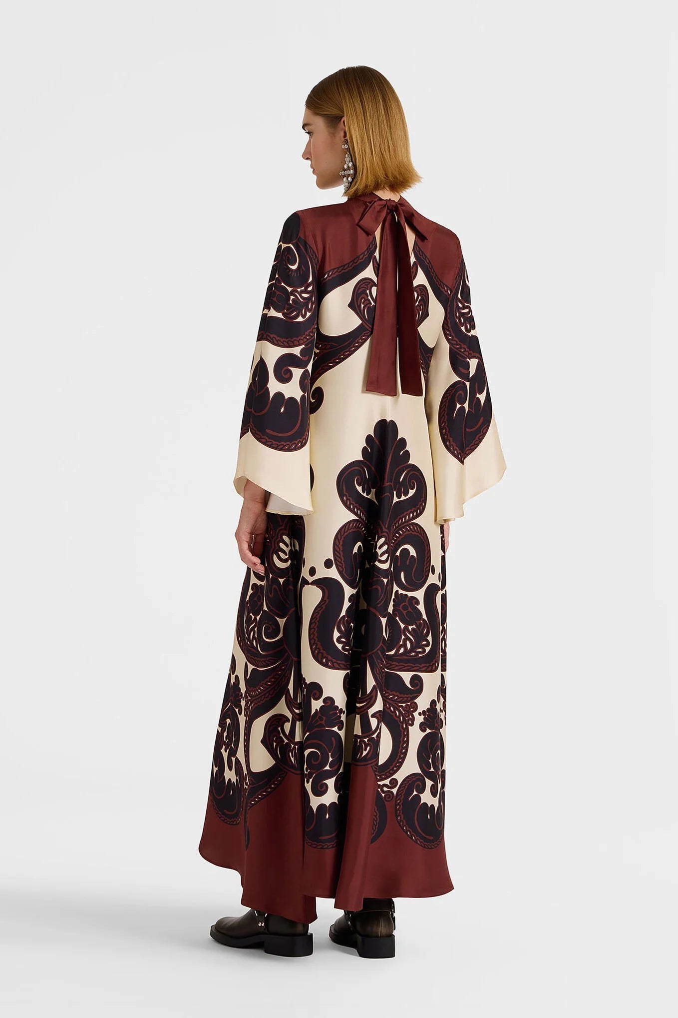 Persora™ | Grenadilla Bloom Satin Gown