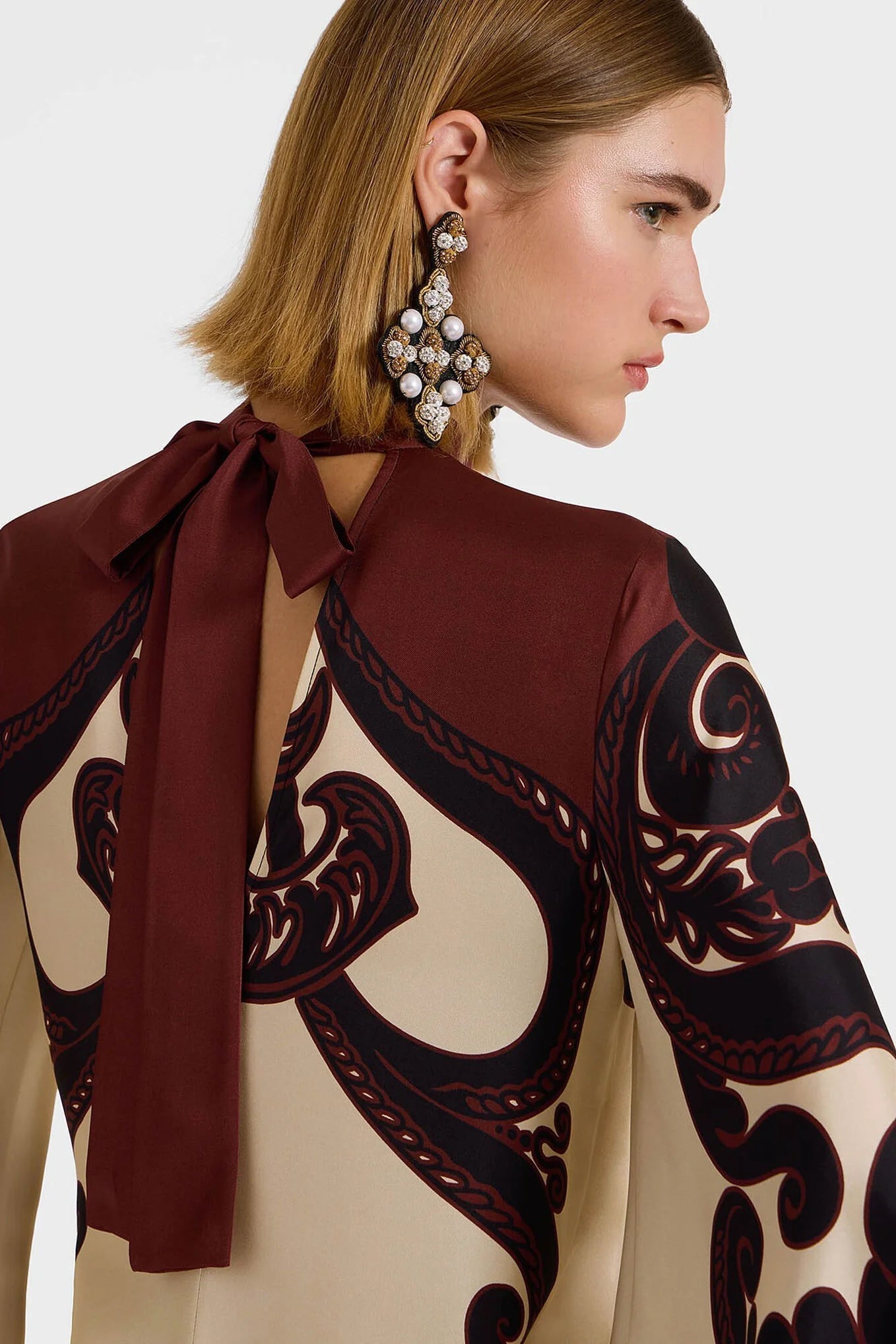 Persora™ | Grenadilla Bloom Satin Gown