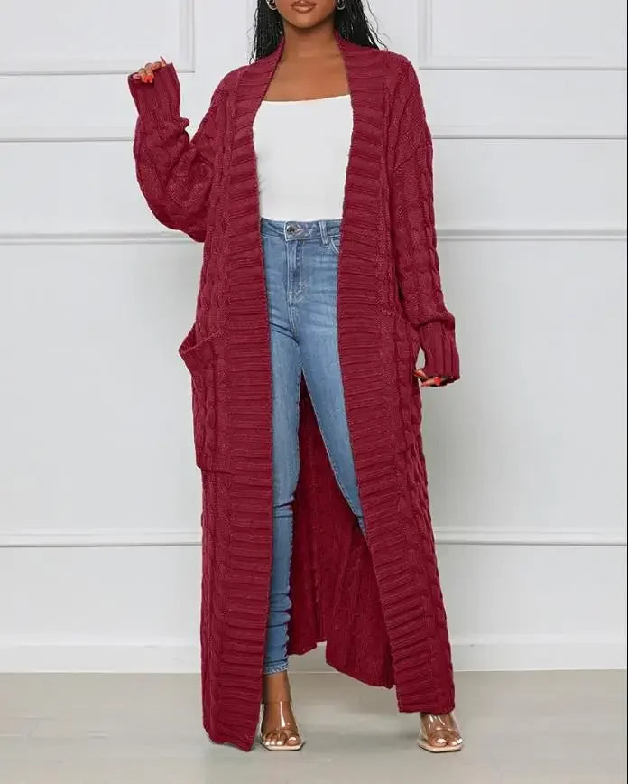 CHARLOTTE | ELEGANT LONGLINE CARDIGAN