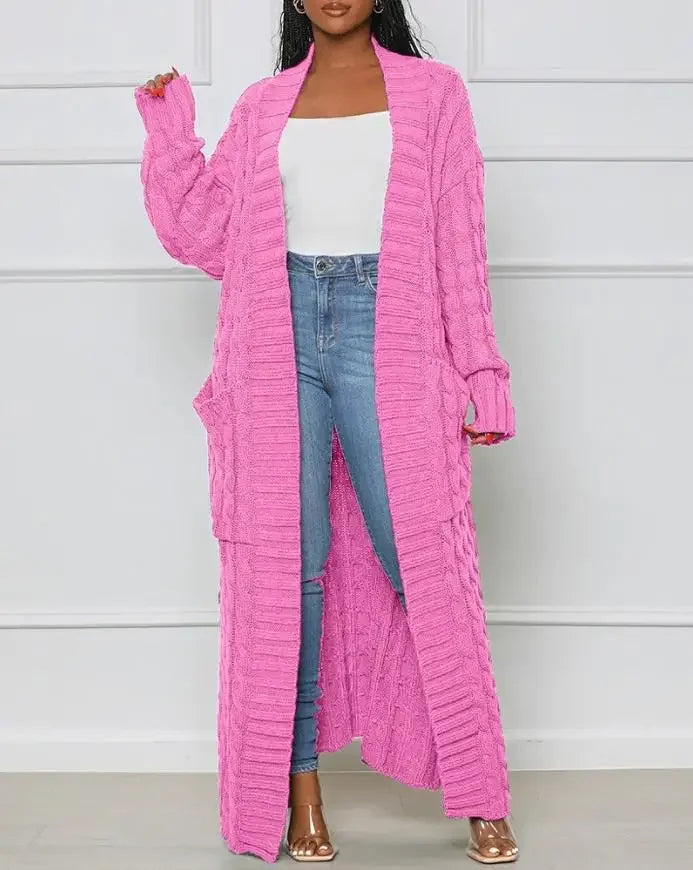 CHARLOTTE | ELEGANT LONGLINE CARDIGAN