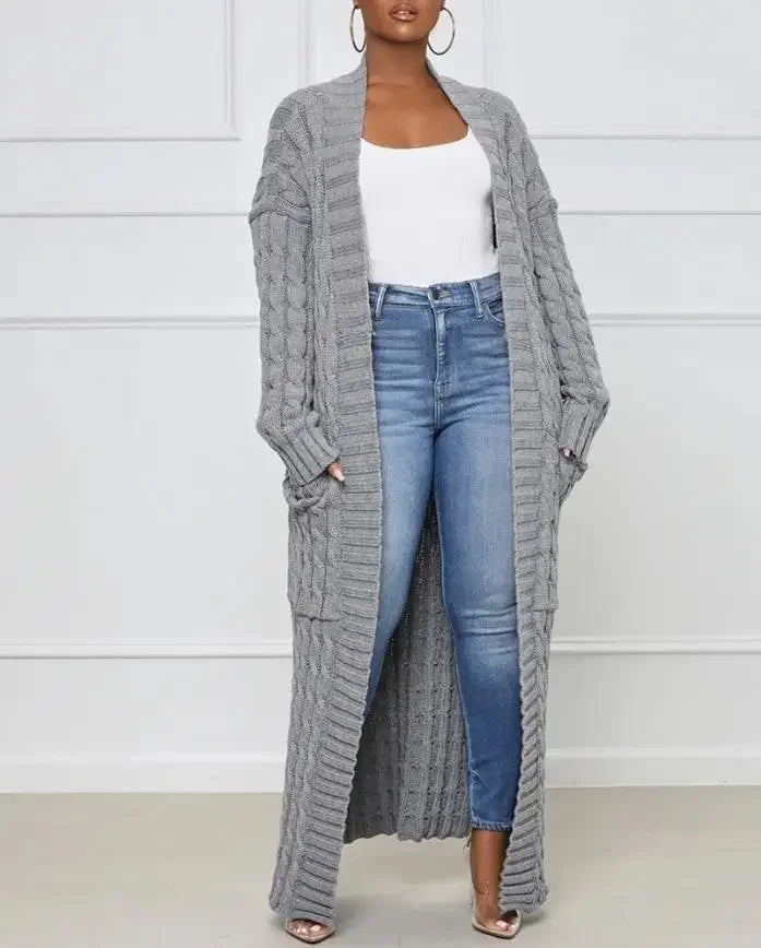 CHARLOTTE | ELEGANT LONGLINE CARDIGAN