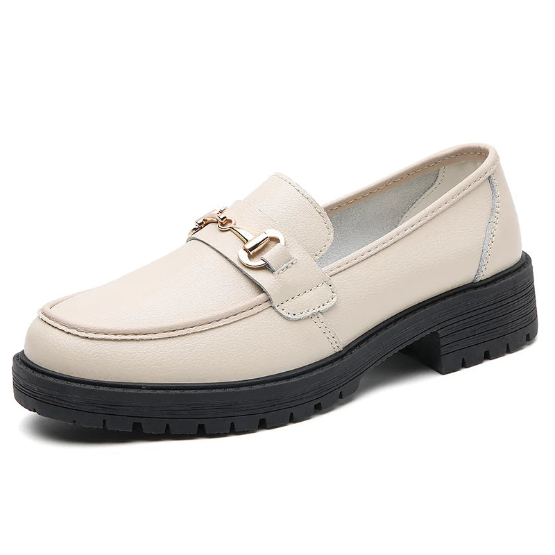 Clara | Comfortable faux leather loafers