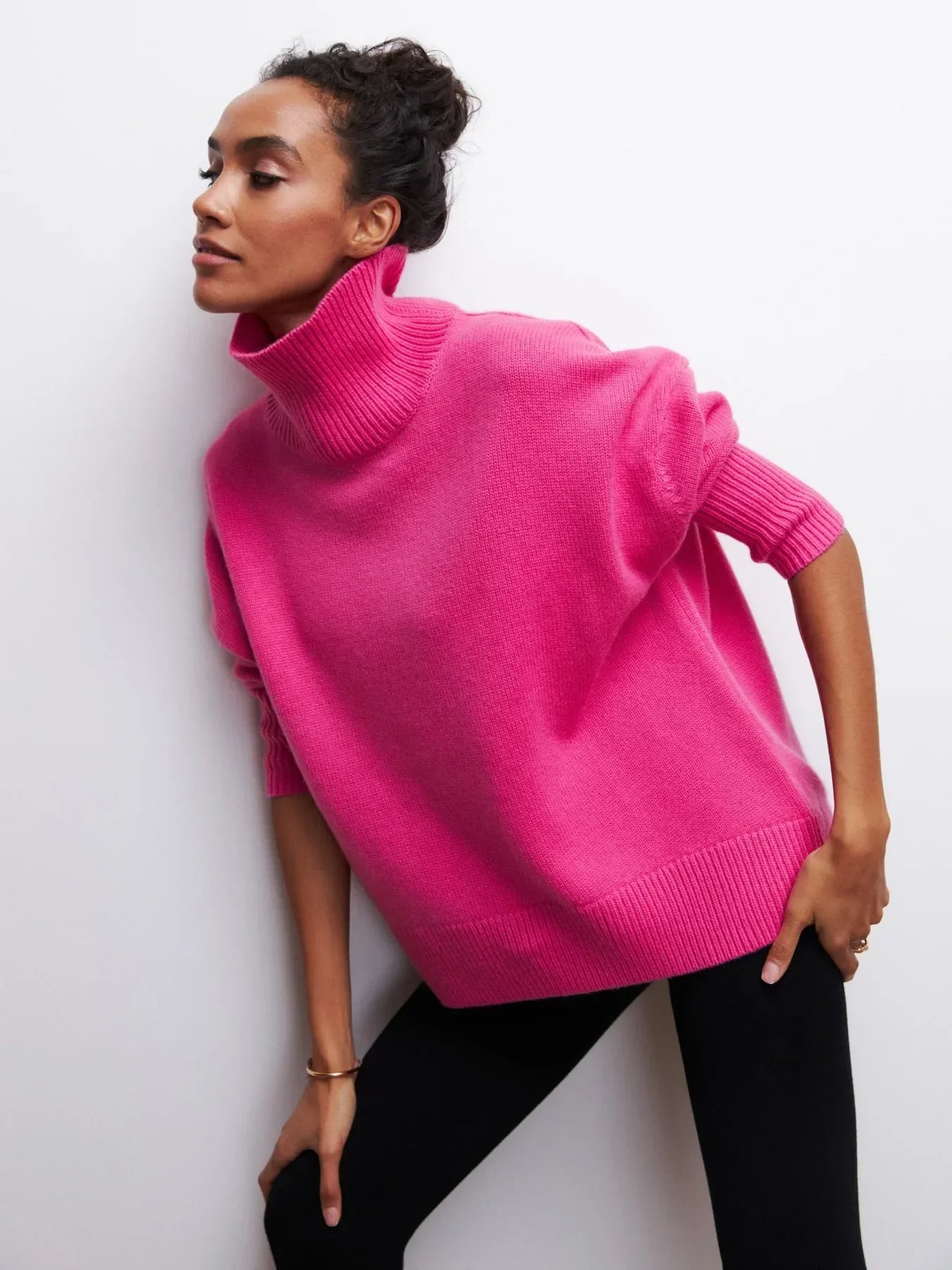 Persora™ | Relaxed Turtleneck Knit Sweater