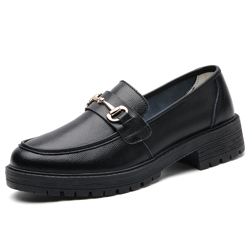Clara | Comfortable faux leather loafers