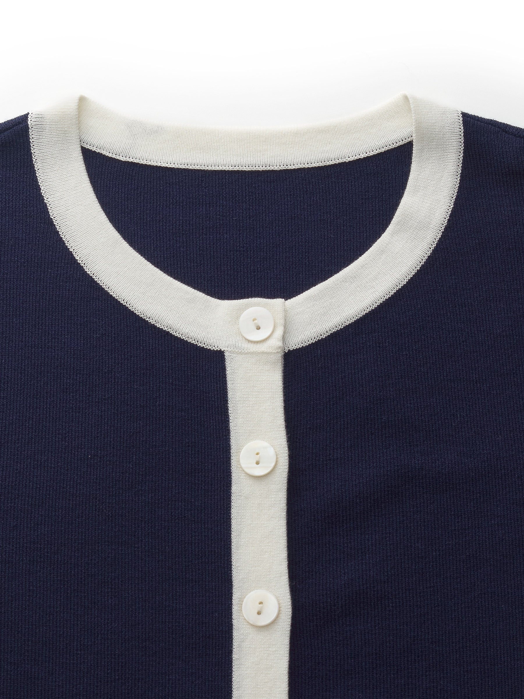 Persora™ | Contrast Trim Cardigan