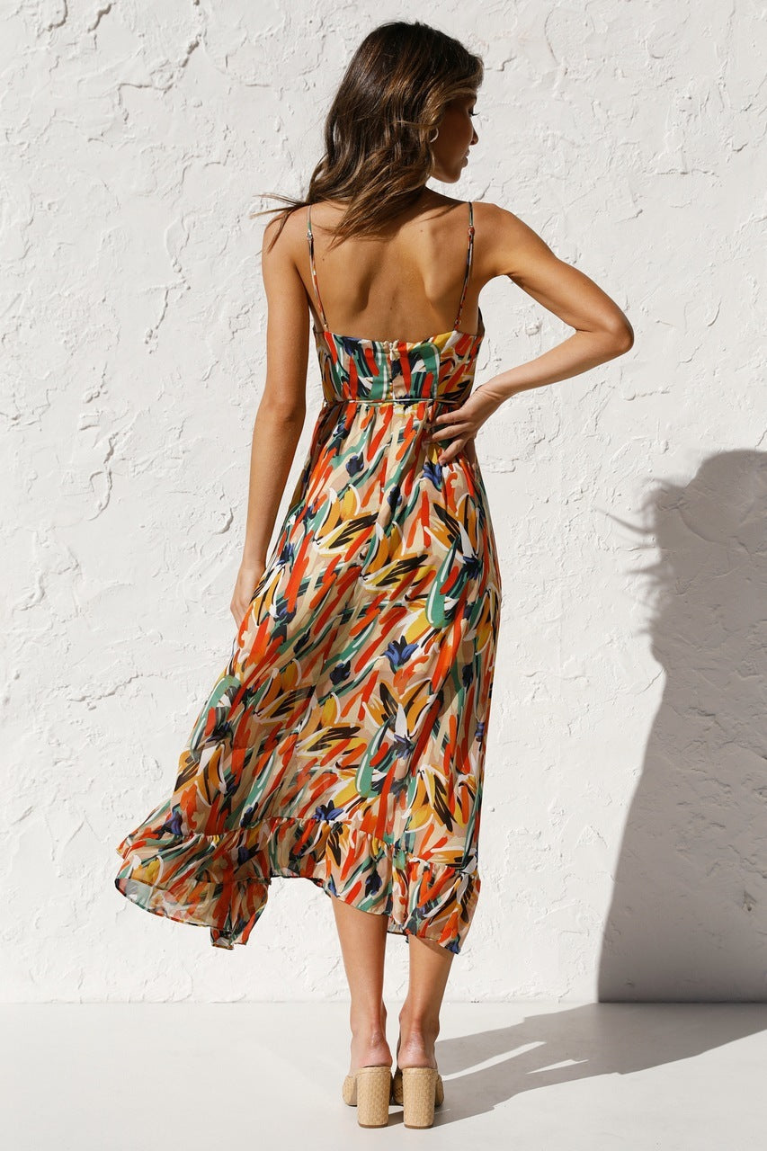 Persora™ | Vibrant Bliss Midi Dress