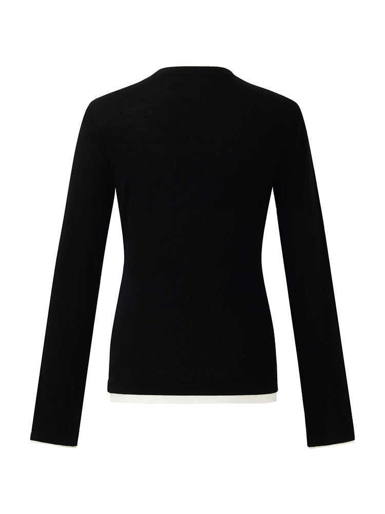 Persora™ | Wool Knit Top