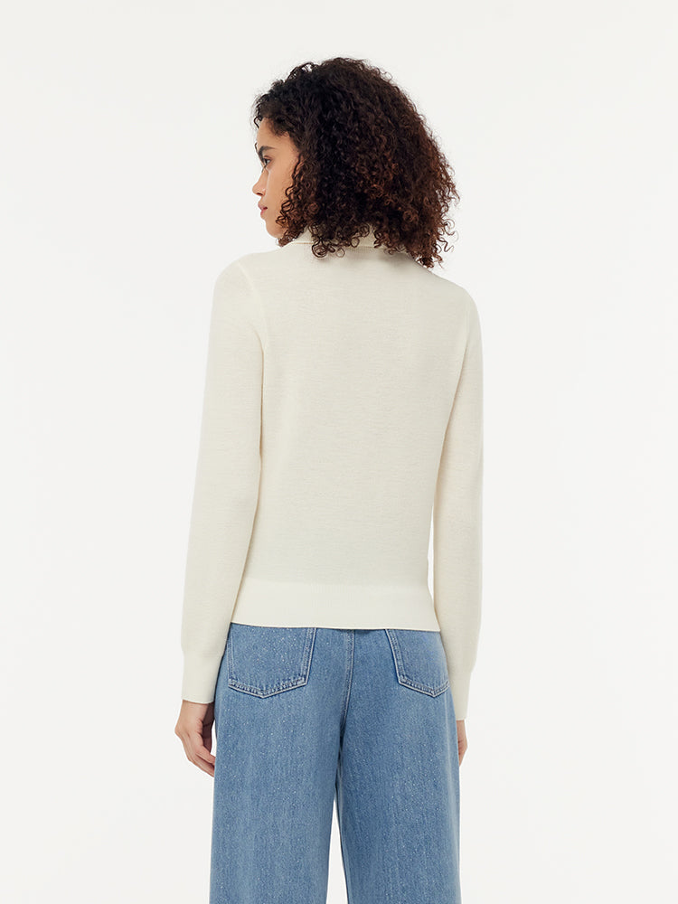 Persora™ | Half Button Turtleneck Sweater