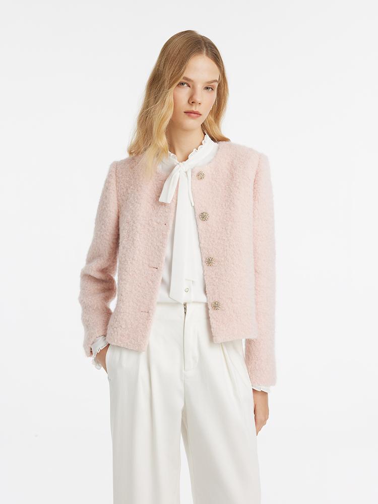 Persora™ | Wool-Blend Crop Jacket