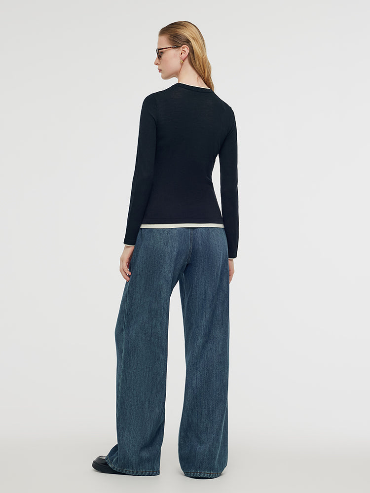 Persora™ | Wool Knit Top