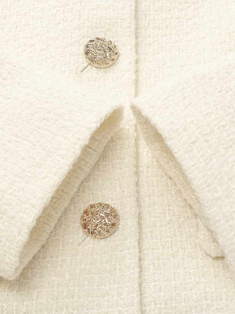Persora™ | Wool Blend Single-Breasted Jacket