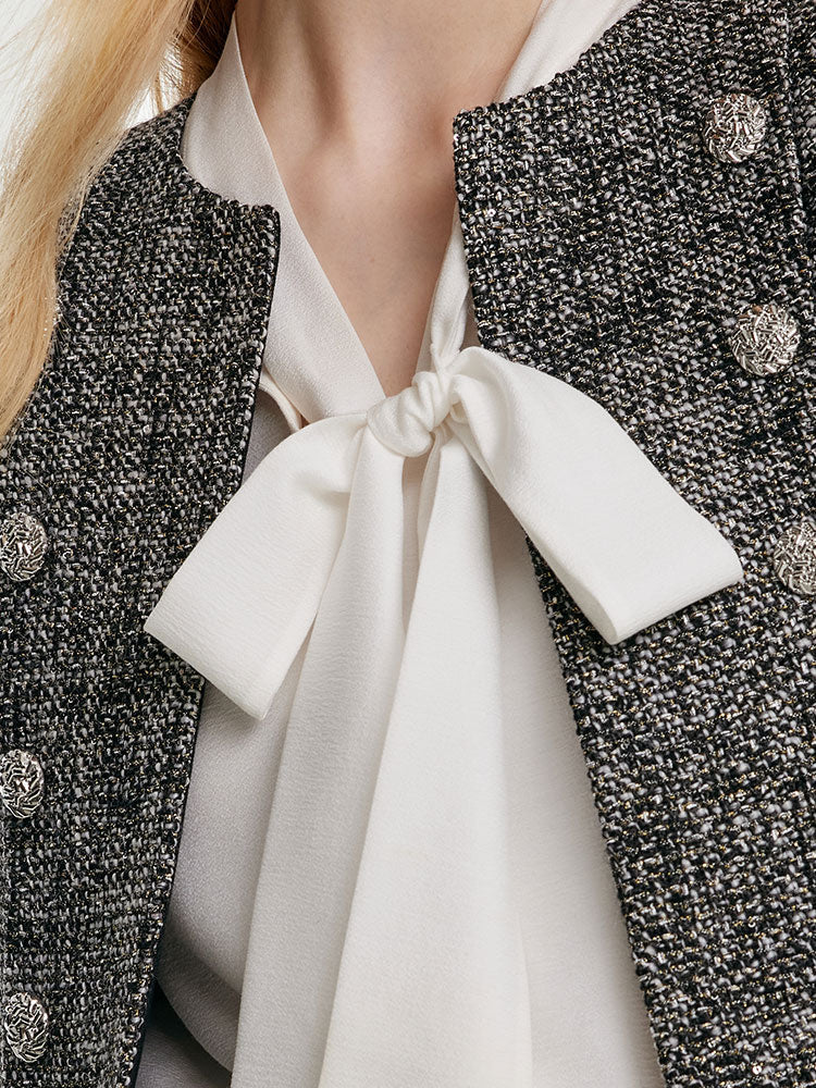 Persora™ | Double-Breasted Crop Jacket
