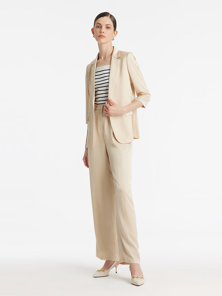 Persora™ | Acetate One Button Blazer