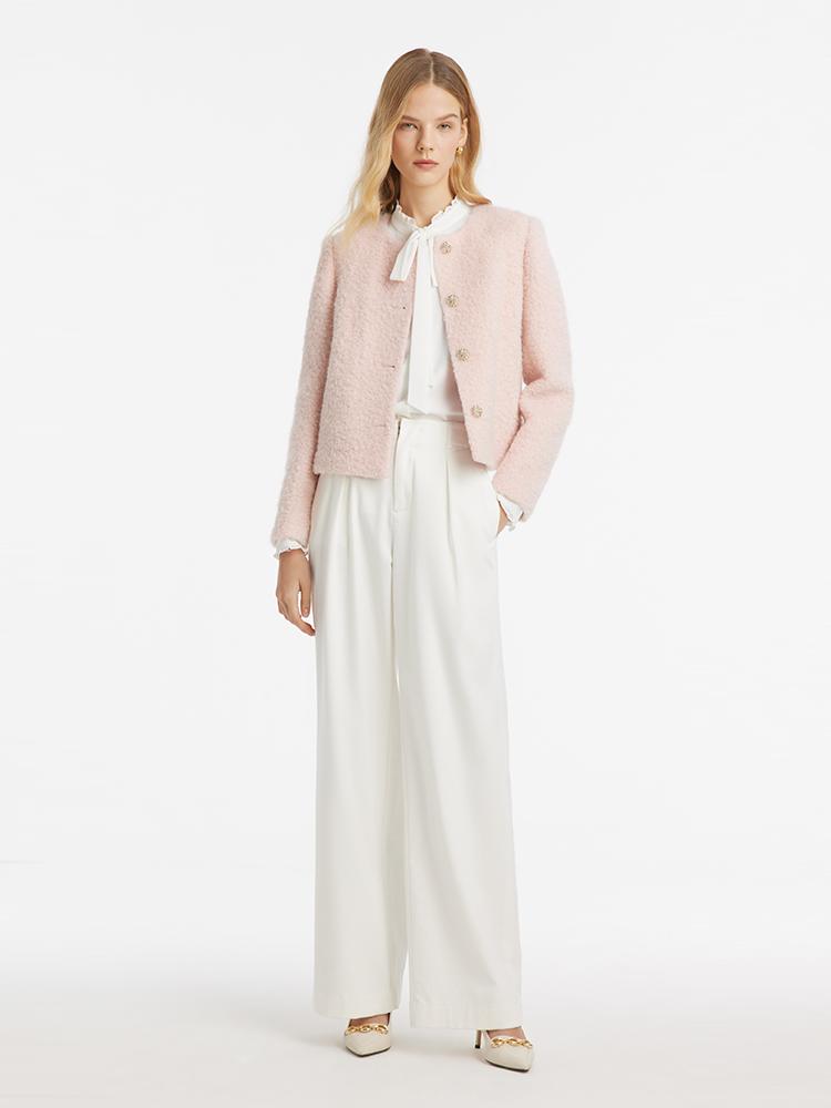 Persora™ | Wool-Blend Crop Jacket