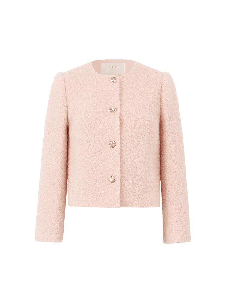Persora™ | Wool-Blend Crop Jacket