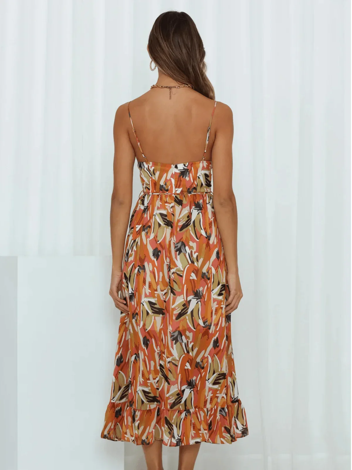 Persora™ | Vibrant Bliss Midi Dress