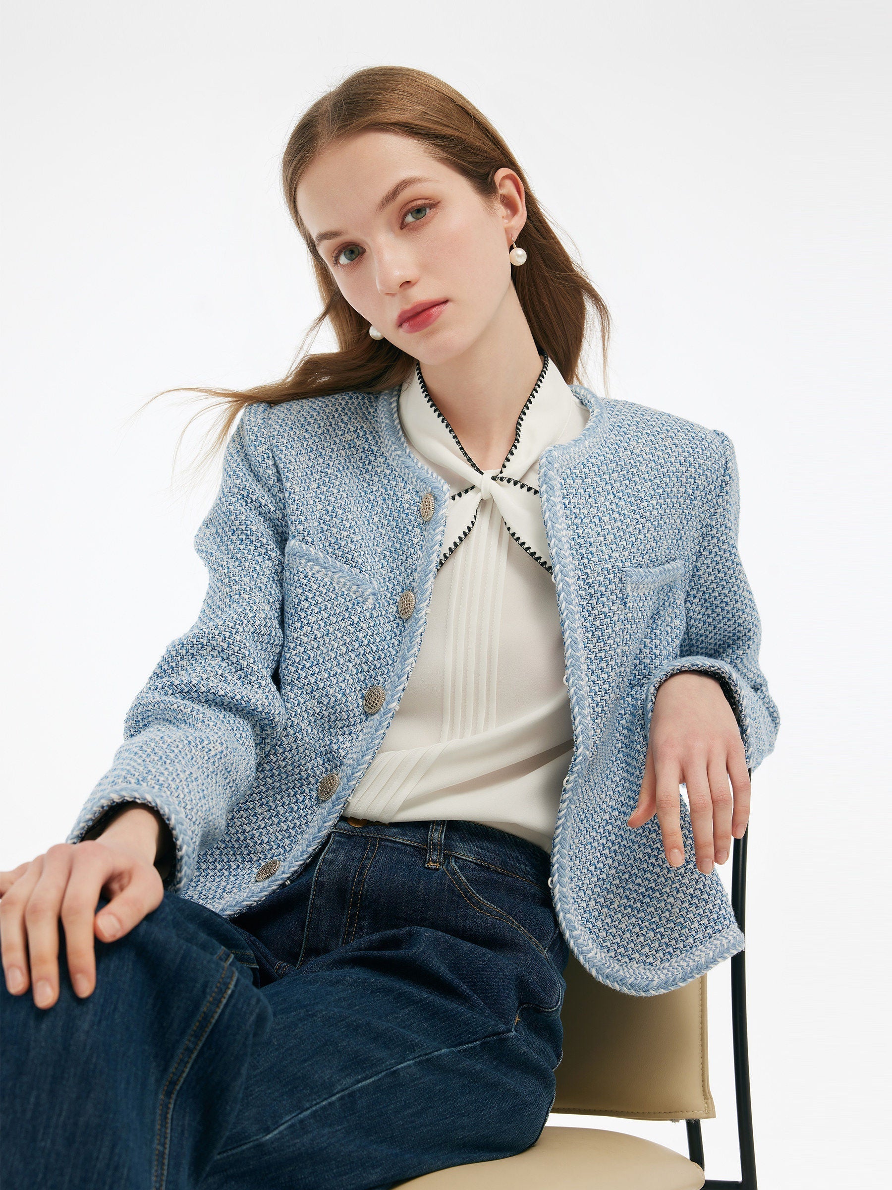 Persora™ | Round Neck Jacket