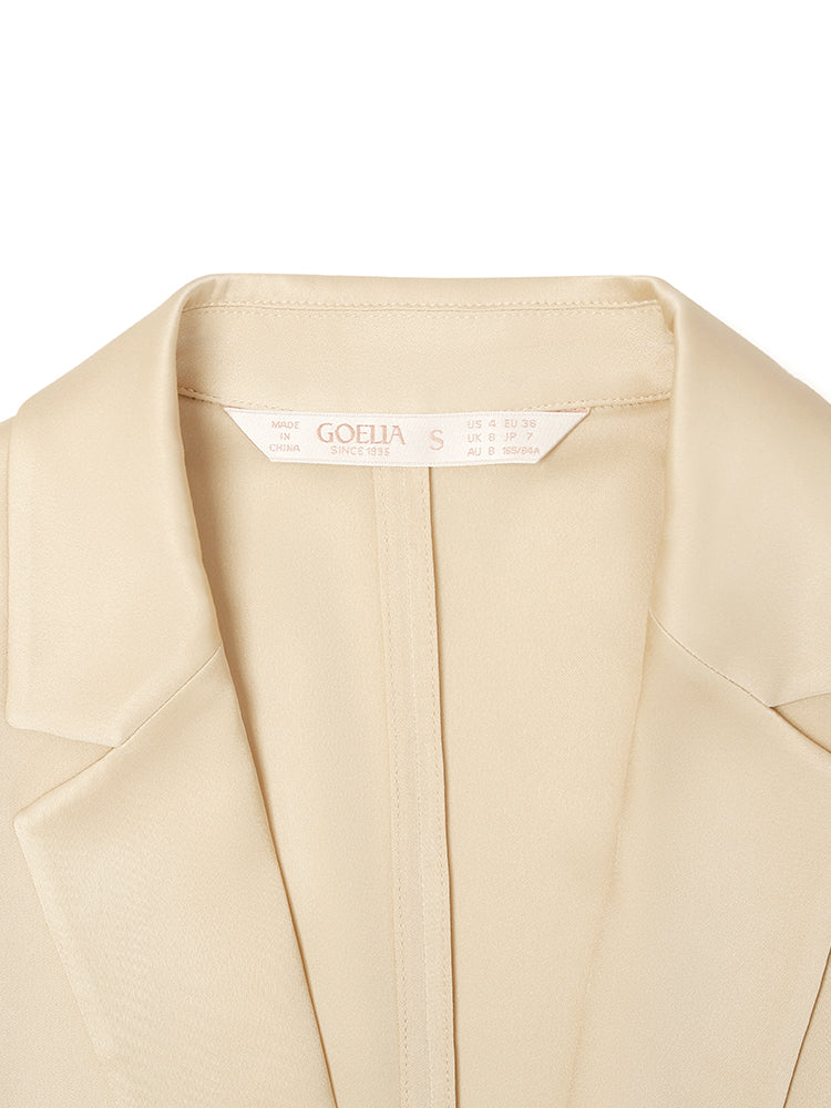 Persora™ | Acetate One Button Blazer