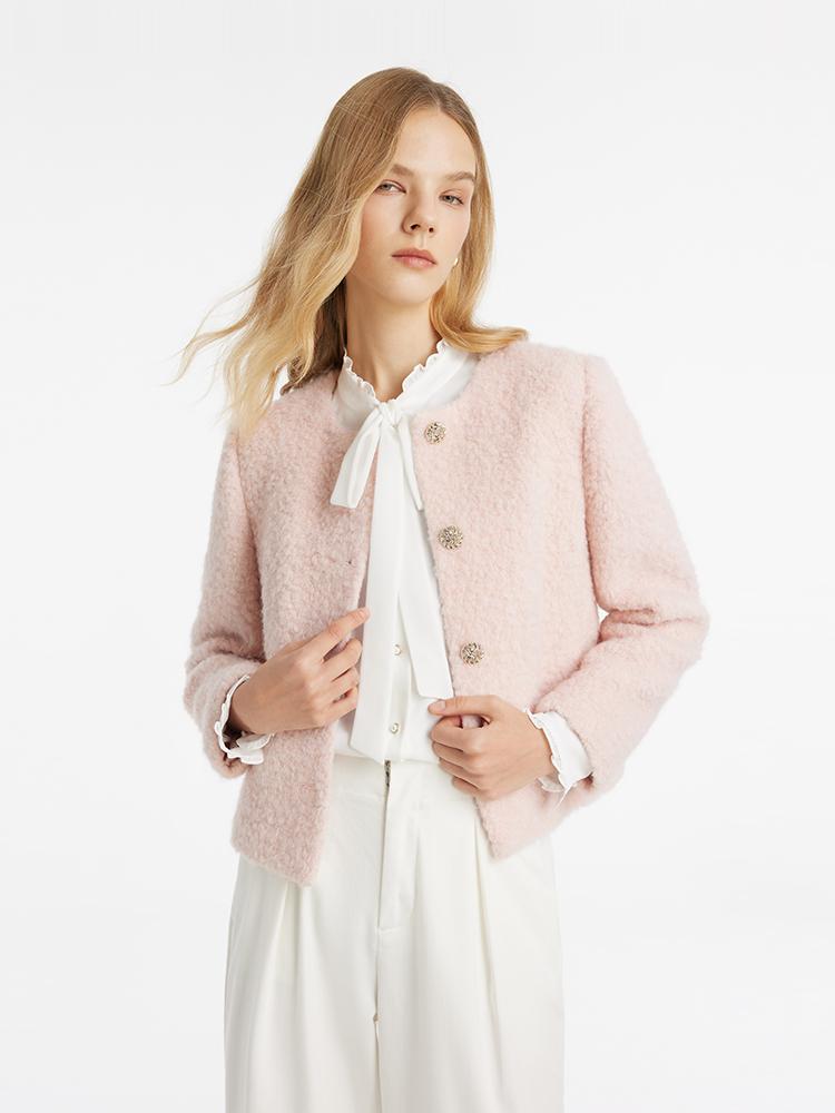 Persora™ | Wool-Blend Crop Jacket