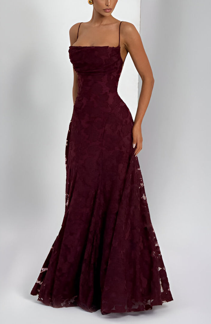 Persora™ | Lace Corset Maxi Dress